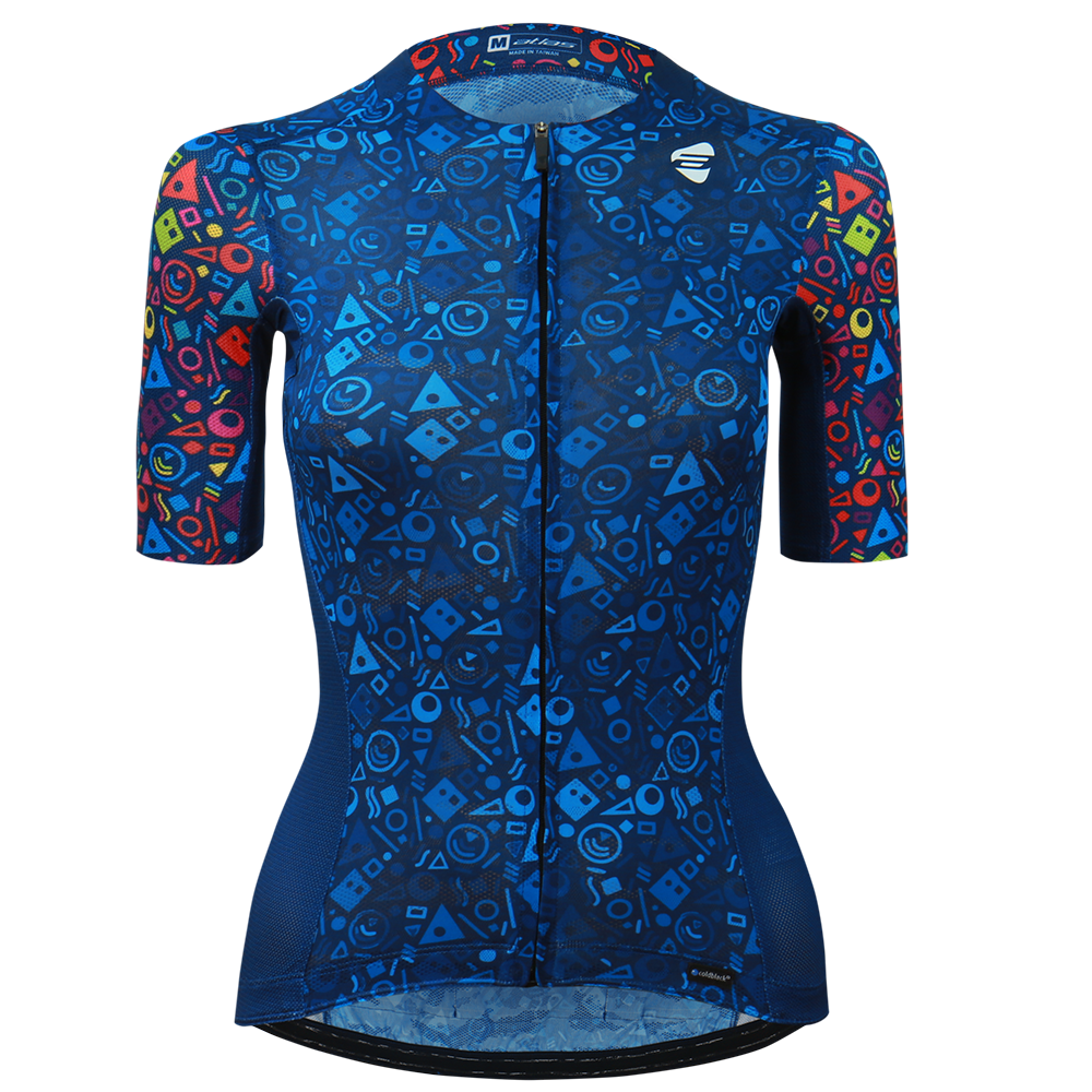 ATLAS WMN'S JERSEY COLDBLACK CAMO JACQUARD BLUE