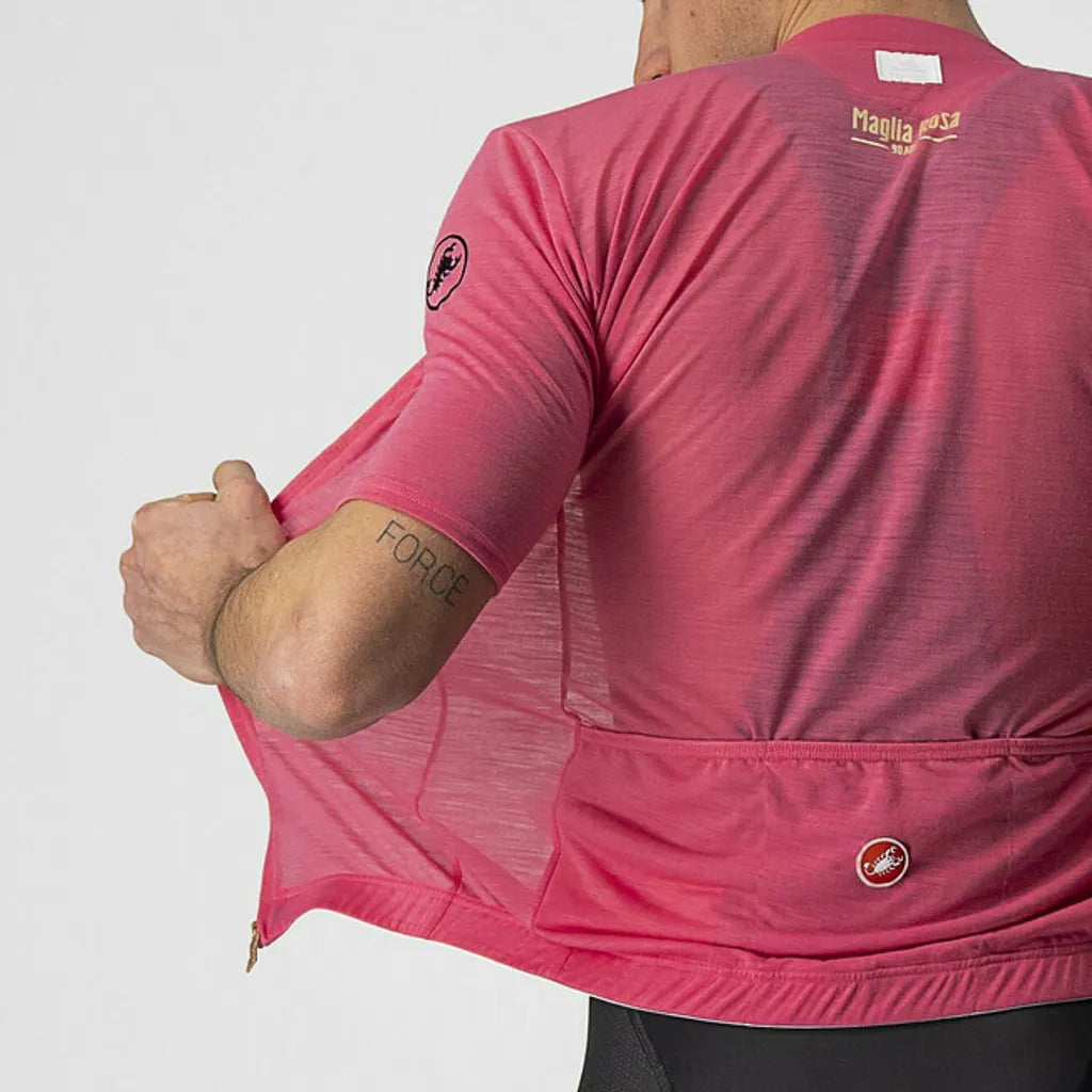 CASTELLI JERSEY - MAGLIA ROSA 90 ANNIVERSARY