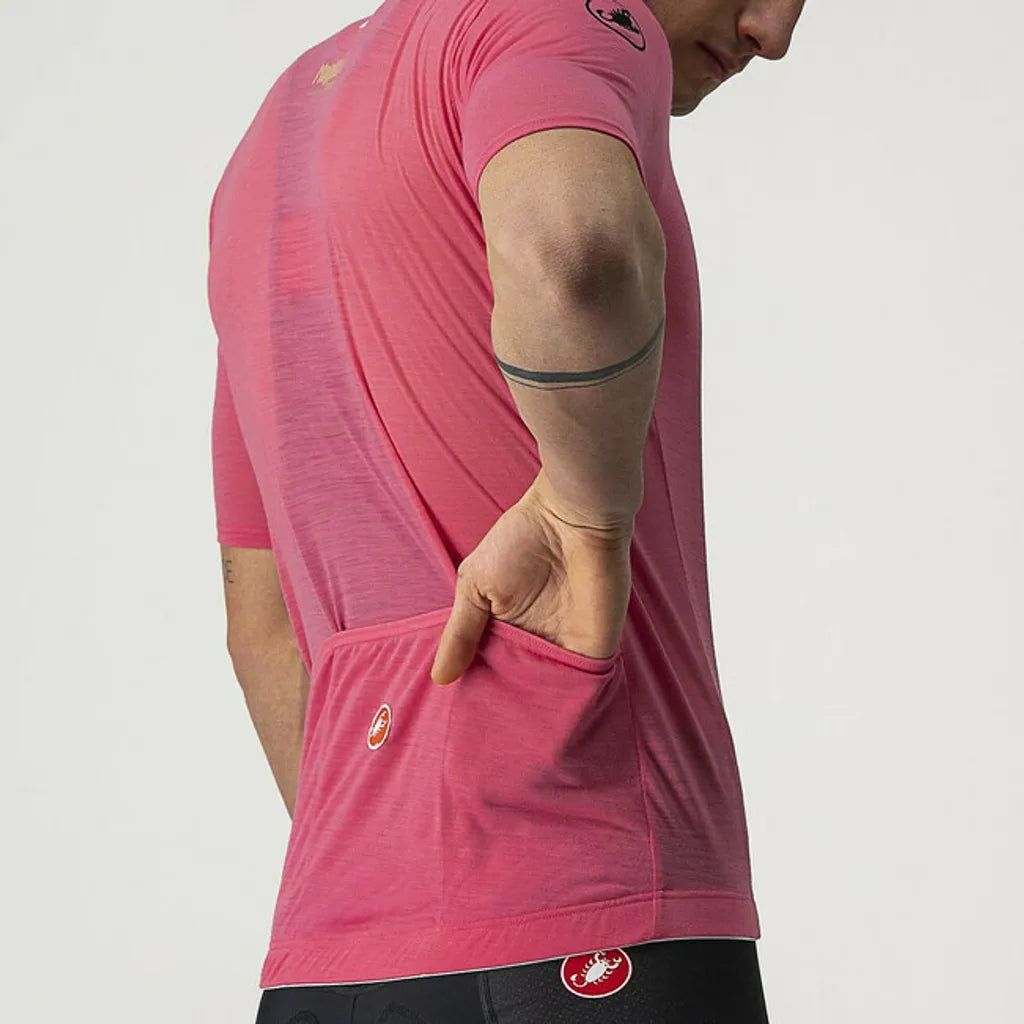 CASTELLI JERSEY - MAGLIA ROSA 90 ANNIVERSARY