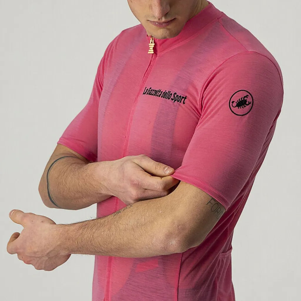 CASTELLI JERSEY - MAGLIA ROSA 90 ANNIVERSARY