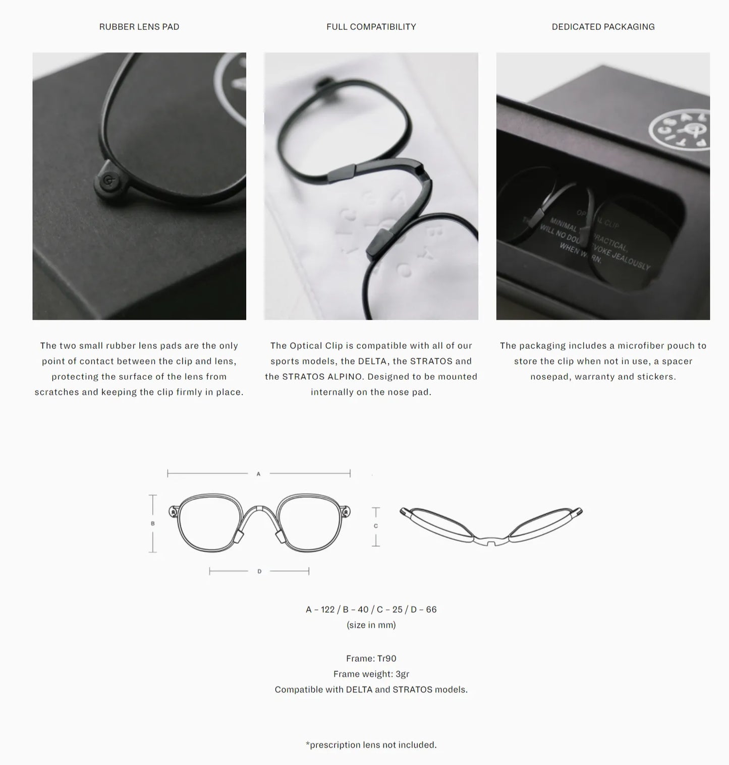 ALBA OPTICS OPTICAL CLIP