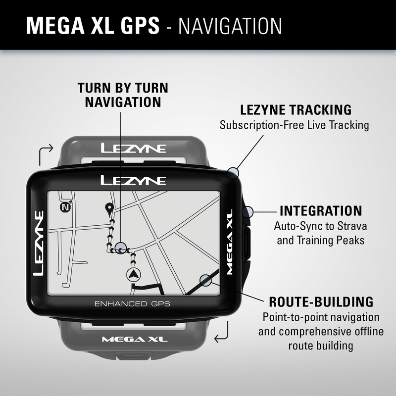 LEZYNE MEGA XL GPS COMPUTER