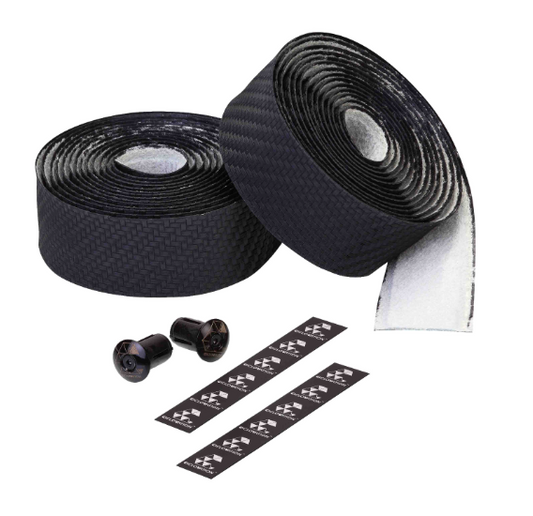 CICLOVATION PREMIUM BAR TAPE LEATHER TOUCH_3D CARBON