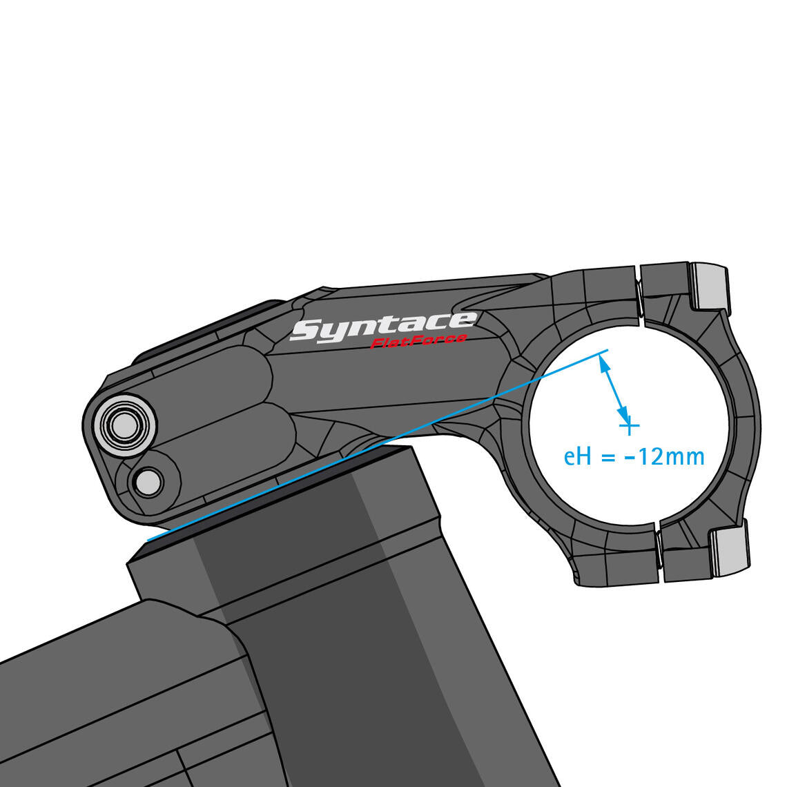 SYNTACE FLATFORCE LIGHTWEIGHT STEM