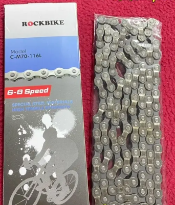 ROCKBIKE CHAIN 6/7/8 SPEED BICYCLE CHAIN