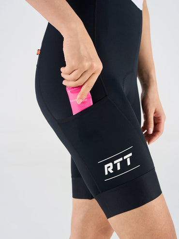 RTT WOMEN CARGO BIB - BLACK