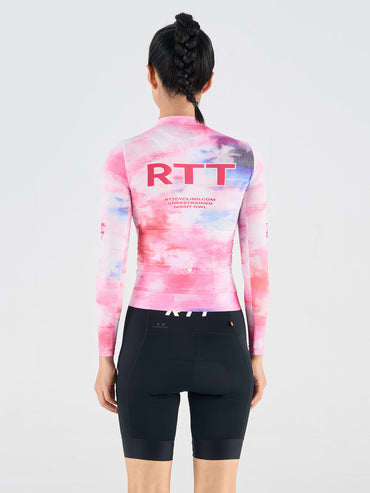 RTT WOMEN - TIE DYE PINK 24 LONG SLEEVE JERSEY