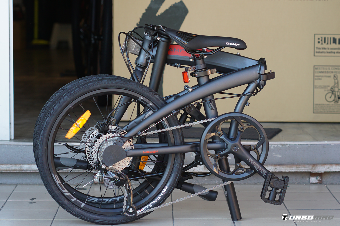 CAMP MAVEN 9SP 20" 451 FOLDING BIKE