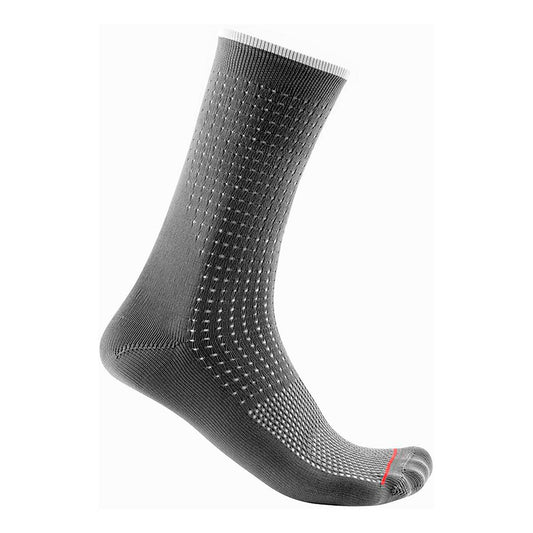 CASTELLI SOCK - PREMIO 18 - GUNMETAL GRAY