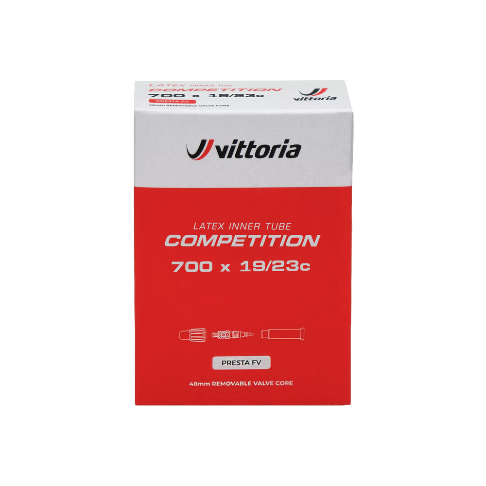 VITTORIA COMPETITION LATEX TUBE 25/28 FV 48MM