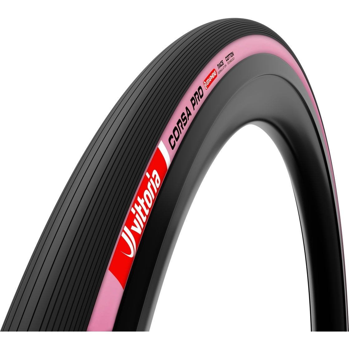VITTORIA CORSA PRO 28-622 FOLD TLR PINK-BLK-BLK G2.0