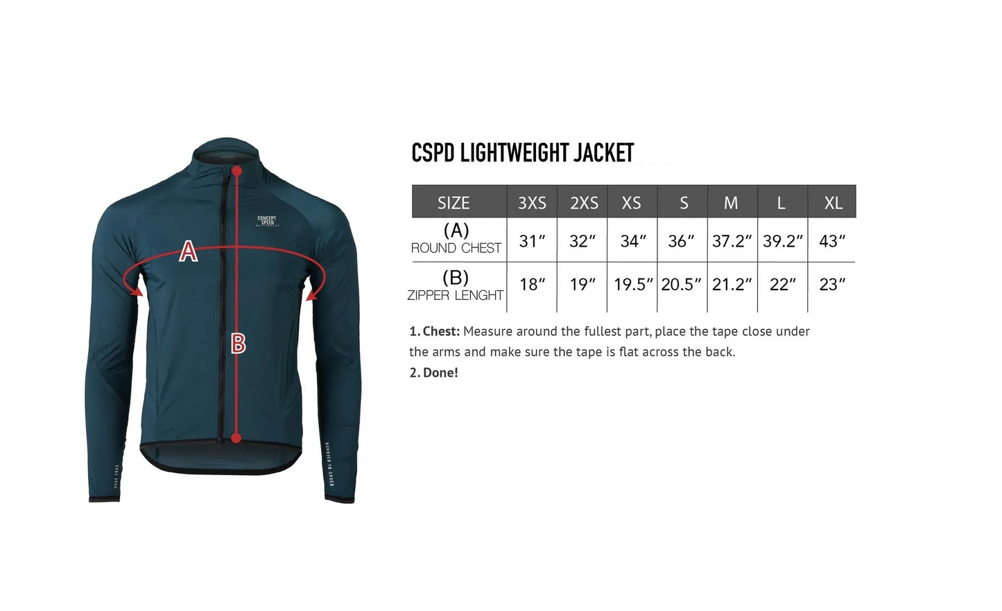 CSPD - JACKET LIGHTWEIGHT