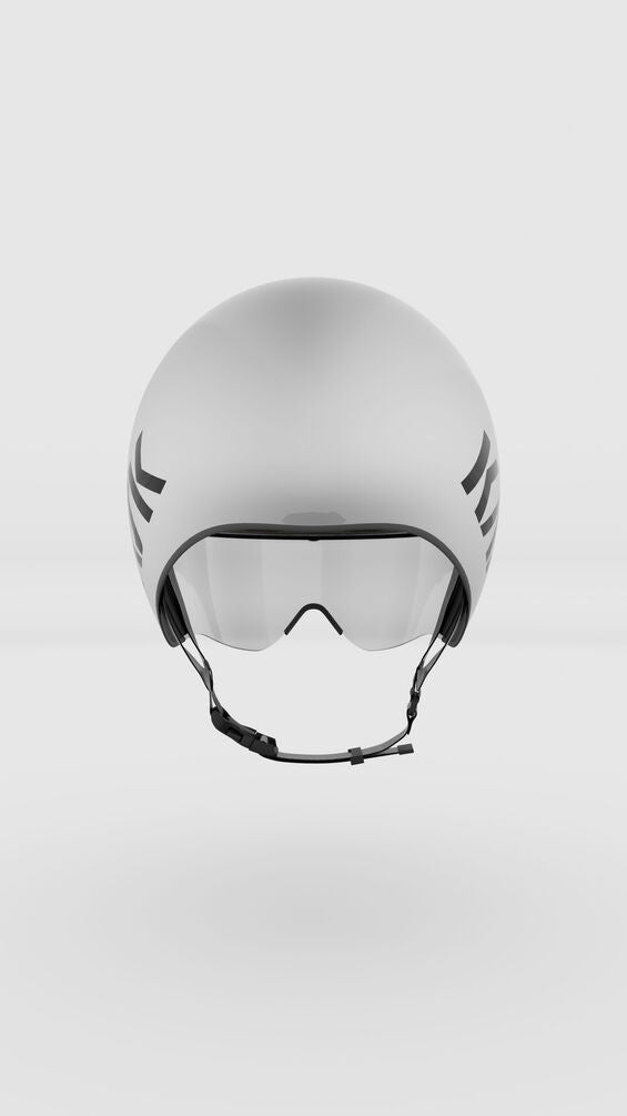 KASK BAMBINO PRO with CLEAR VISOR-WHITE