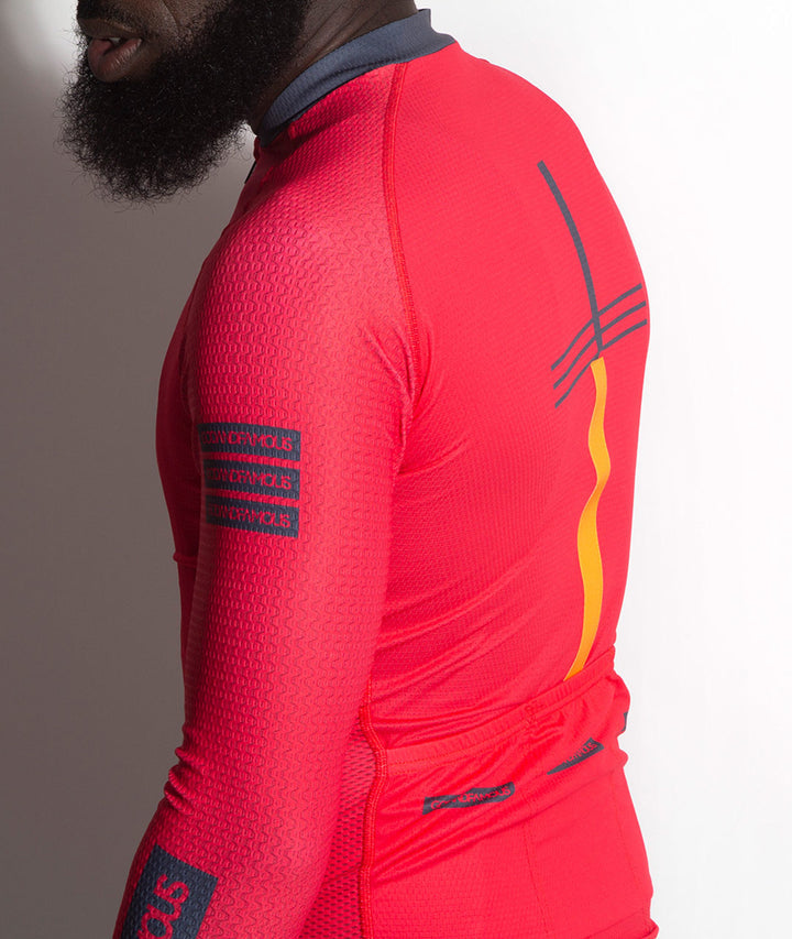 GOD&FAMOUS ORANGE LS JERSEY