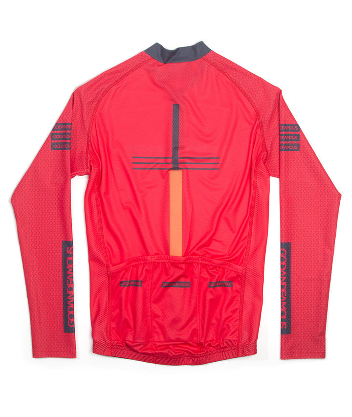GOD&FAMOUS ORANGE LS JERSEY