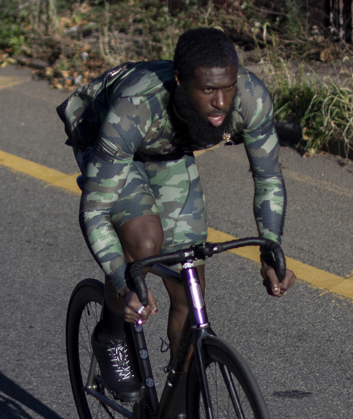 GOD&FAMOUS JERSEY WOODLAND CAMO LS