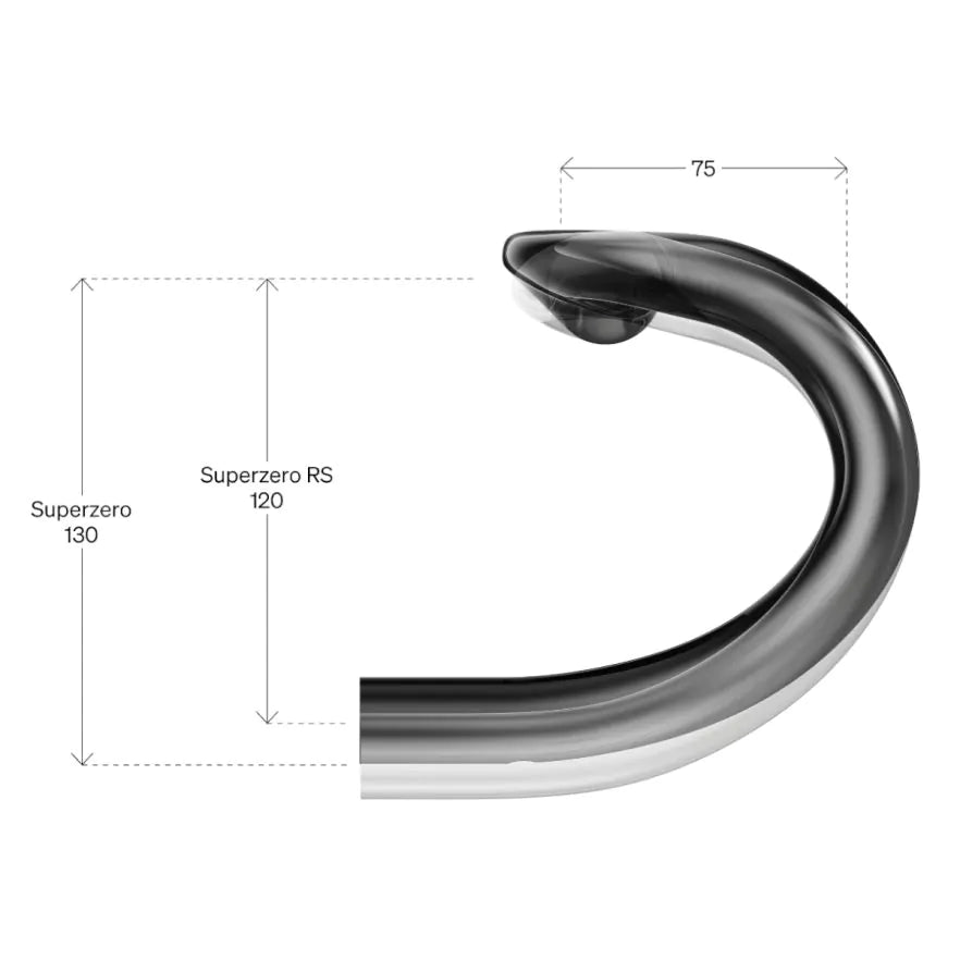 DEDA SUPERZERO RS CARBON HANDLEBAR