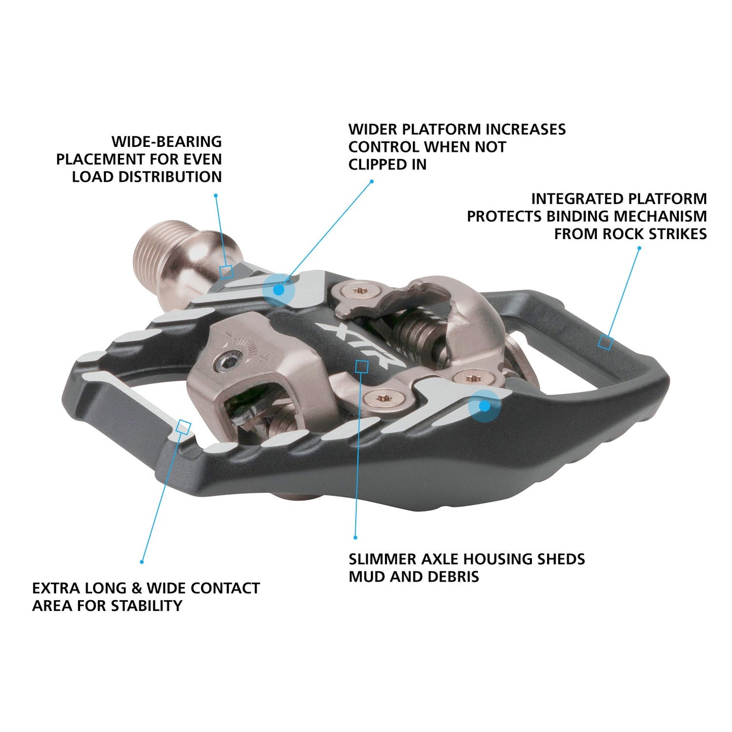 SHIMANO PEDAL PD-M9120 XTR MTB