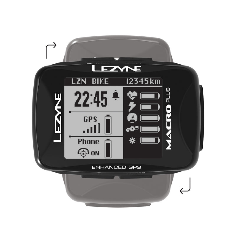 LEZYNE MACRO PLUS GPS COMPUTER