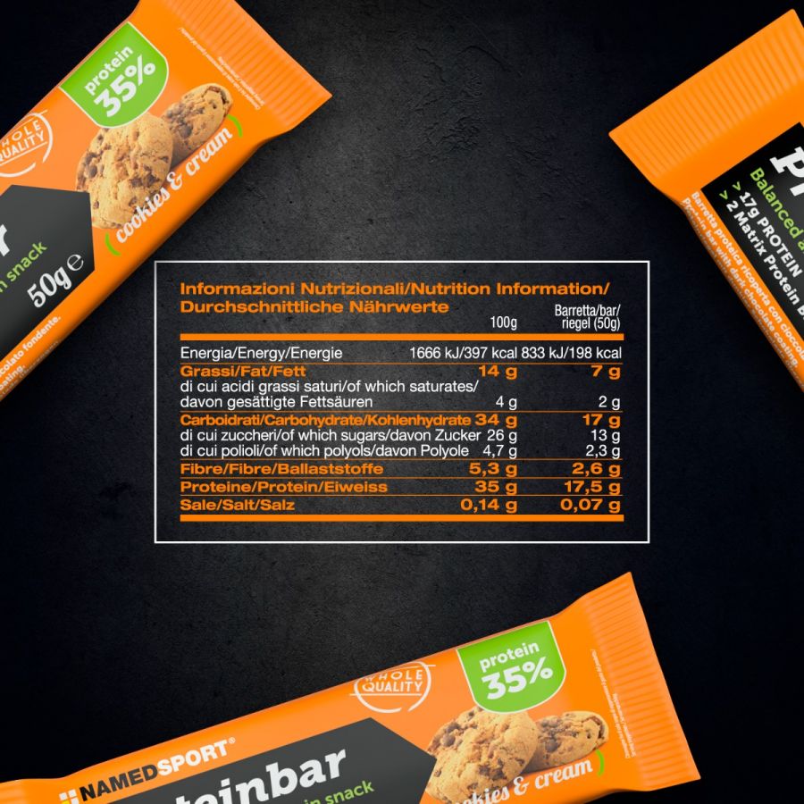 NAMEDSPORT PROTEINBAR 50G