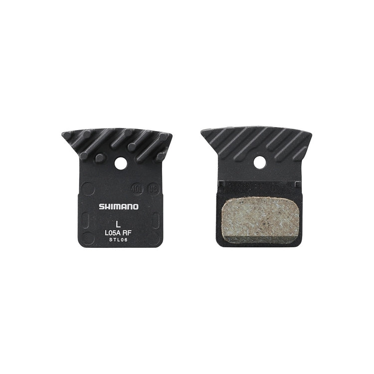 SHIMANO BRAKE PAD L05A, RESIN W/FIN & SPRING