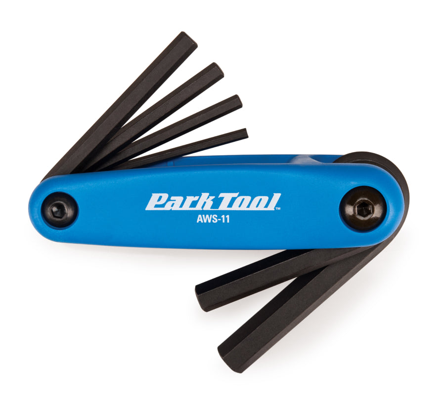 PARK TOOL FOLD UP HEX WRENCH SET AWS-11