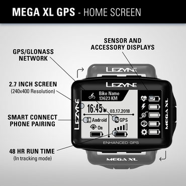 LEZYNE MEGA XL GPS COMPUTER