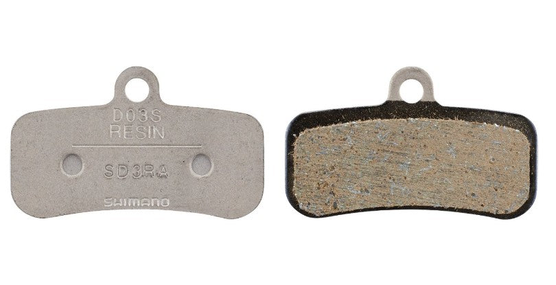 SHIMANO BRAKE PAD RESIN PAD D03S-RX W/O FIN EBPD03SRXA