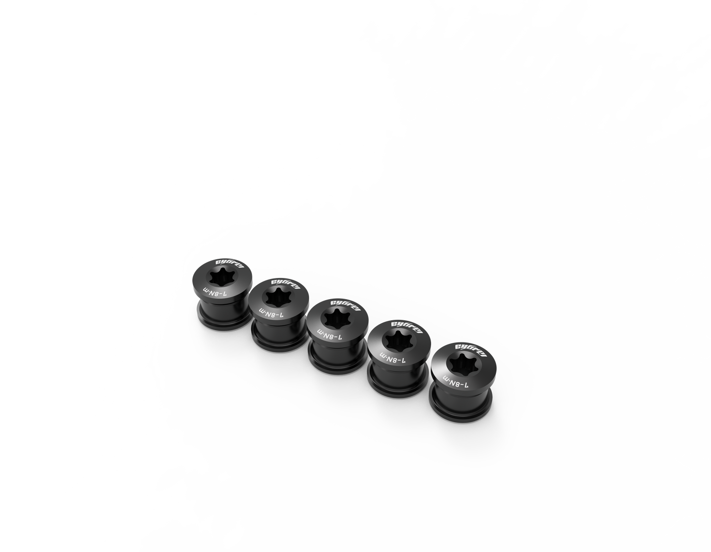 CYBREI ALUMINUM 2X CHAINRING BOLT KIT