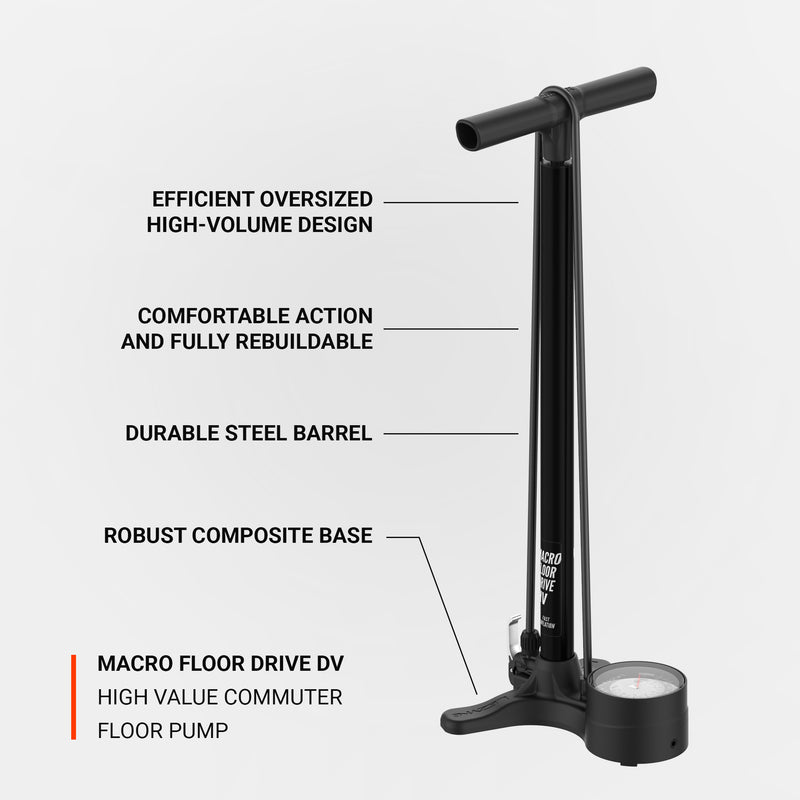 LEZYNE MACRO FLOOR DRIVE | FLOOR PUMP