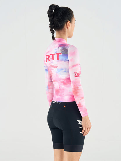 RTT WOMEN - TIE DYE PINK 24 LONG SLEEVE JERSEY