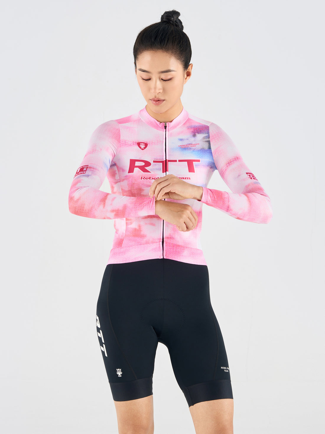 RTT WOMEN - TIE DYE PINK 24 LONG SLEEVE JERSEY