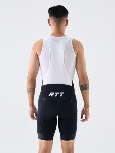 RTT MEN'S BIBSHORT - BLACK