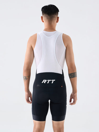 RTT MEN'S BIBSHORT - BLACK