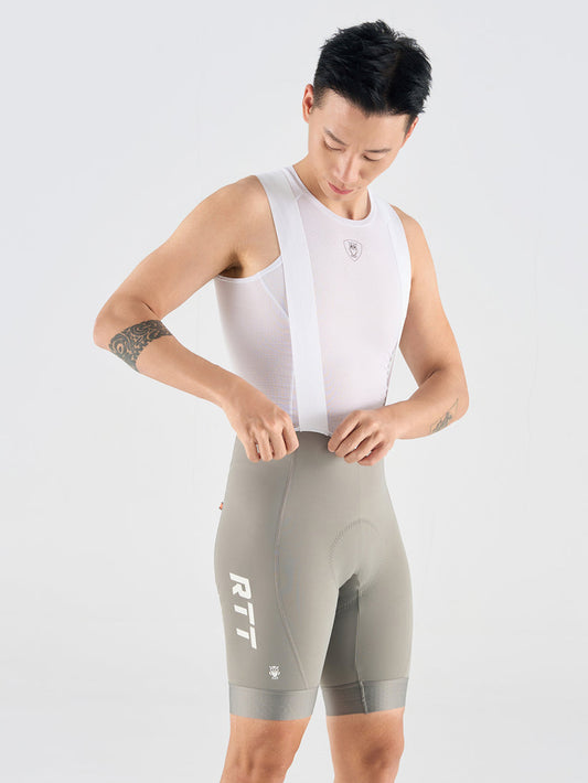 RTT MEN'S BIBSHORT - STORM GRAY