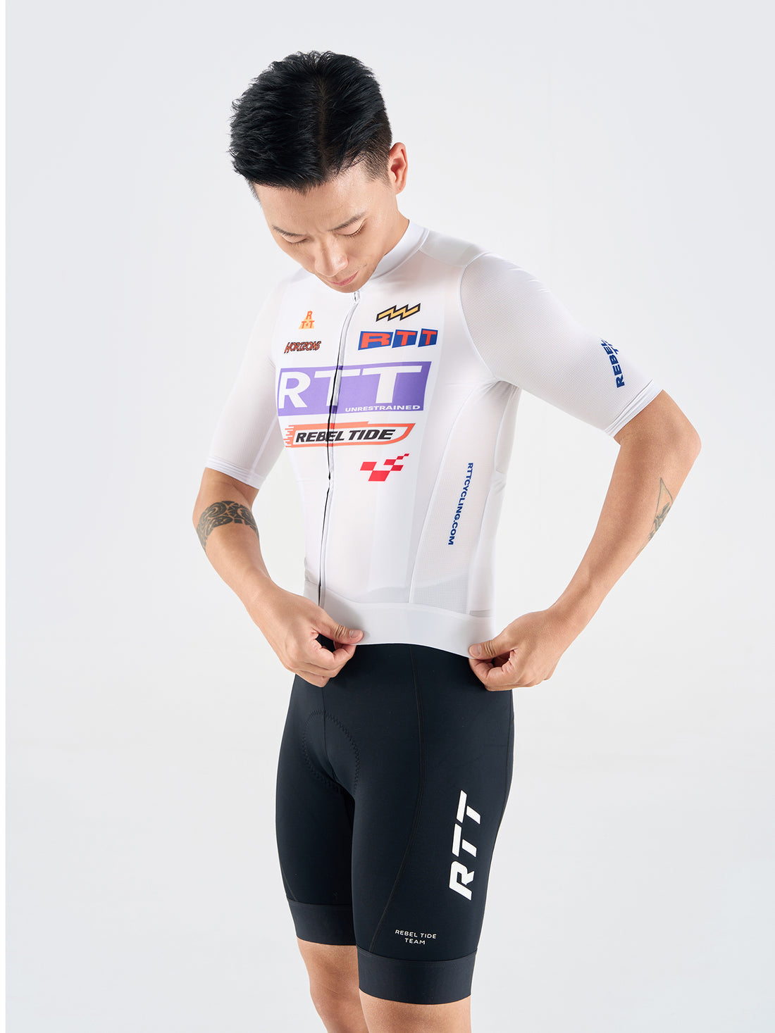 RTT UNISEX SHORT SLEEVE JERSEY - PANEL 20 WHITE