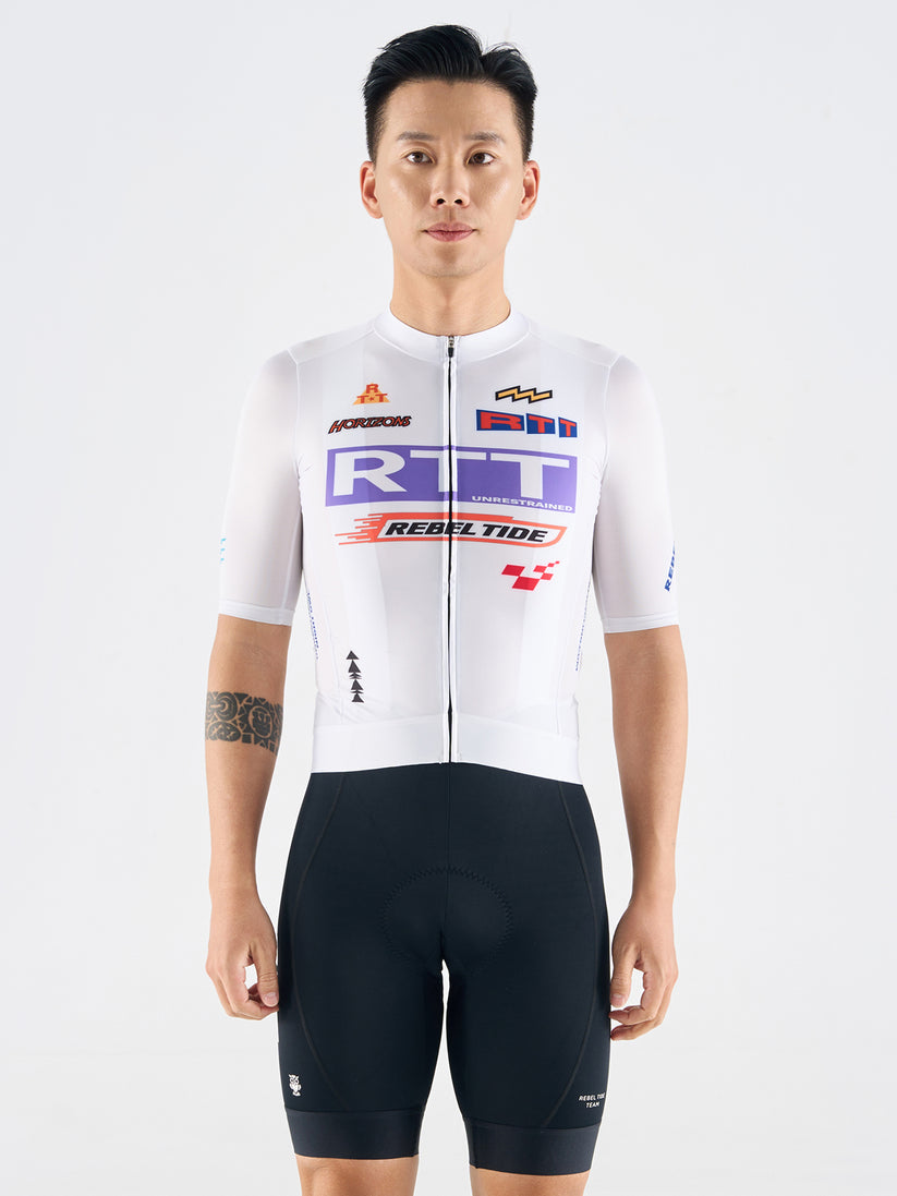 RTT UNISEX SHORT SLEEVE JERSEY - PANEL 20 WHITE