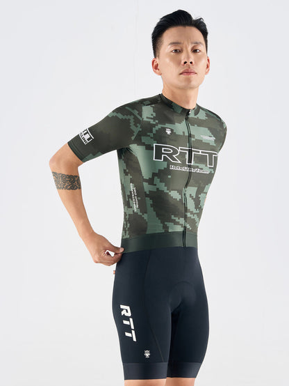 RTT MEN SHORT SLEEVE JERSEY - CAMO GREEN