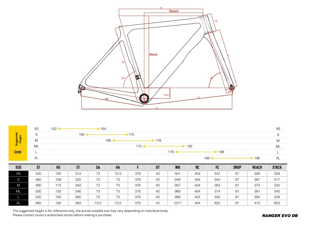 GUSTO RANGER EVO DB ELITE ULTRA SP ROAD BIKE