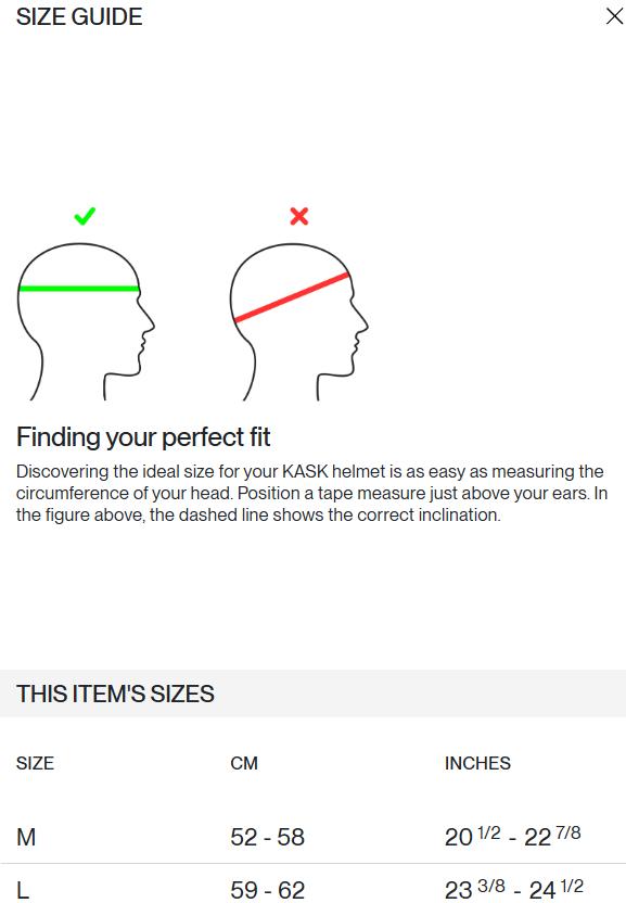 KASK SINTESI HELMET