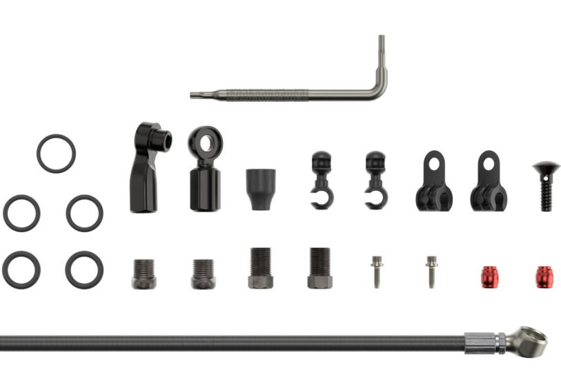 SRAM DB HYDRAULIC HOSE KIT- BEVELED BANJO 2000mm BK