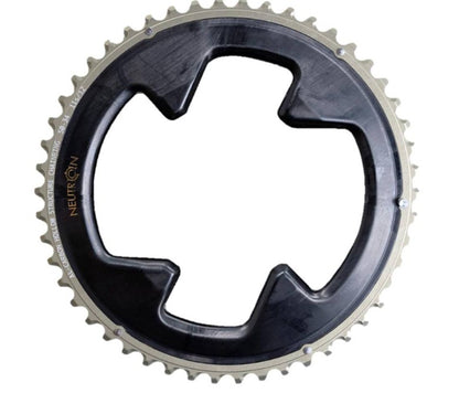 NEUTRON 11/12S AL-CARBON HOLLOW CHAINRING, CHAMPAGNE GOLD (BCD110x4_52/36T)