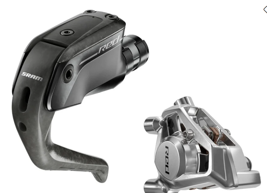 SRAM DISC BRAKE RED E1 AERO FRONT,FLAT MOUNT 20MM OFFSET,1100MM HOSE