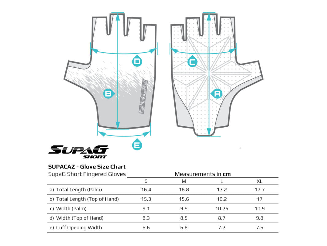 SUPACAZ SUPAG SHORT GLOVE