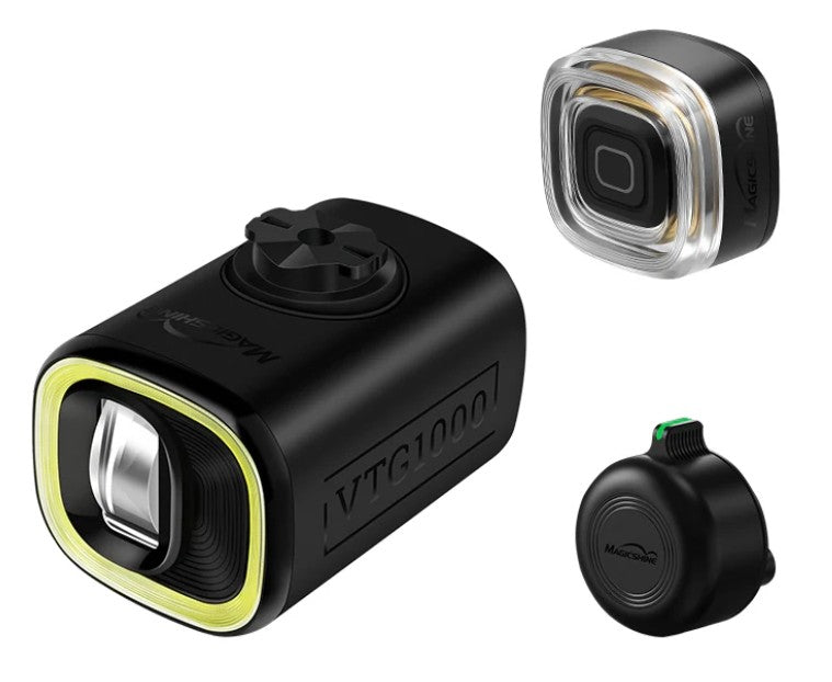 MAGICSHINE VTG 1000 & VTG 50 TL CLASSIC BLACK COMBO KIT