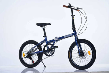 CAMP HELIUM LD510 7s STEEL FOLDING BIKE