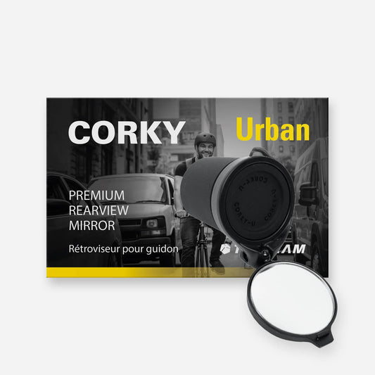 THE BEAM CORKY URBAN FOLDING MIRROR