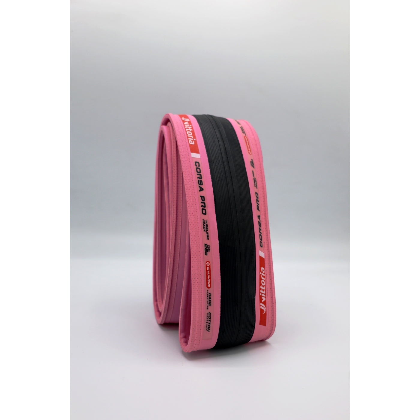 VITTORIA CORSA PRO 28-622 FOLD TLR PINK-BLK-BLK G2.0