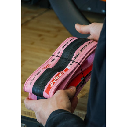 VITTORIA CORSA PRO 28-622 FOLD TLR PINK-BLK-BLK G2.0