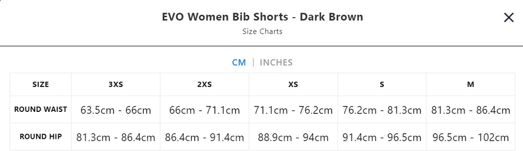 CSPD - EVO WOMEN BIBSHORTS